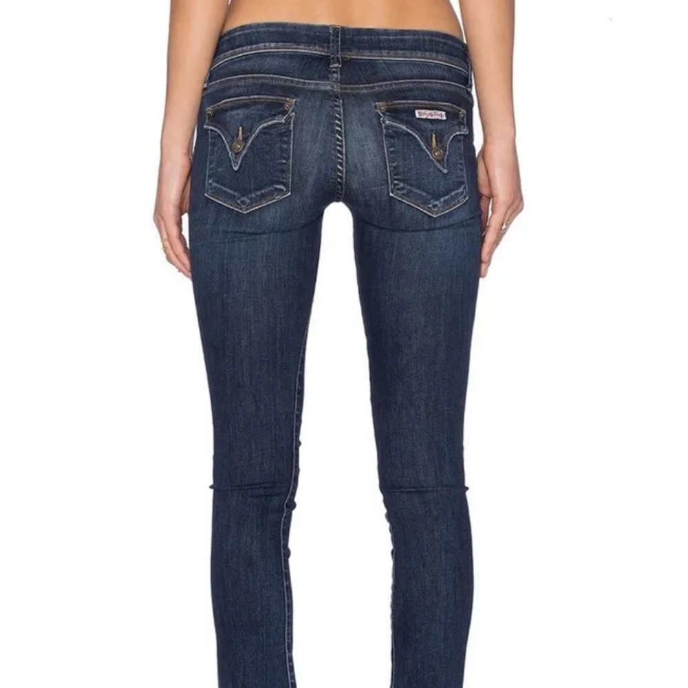 Hudson jeans blue flap pockets 25